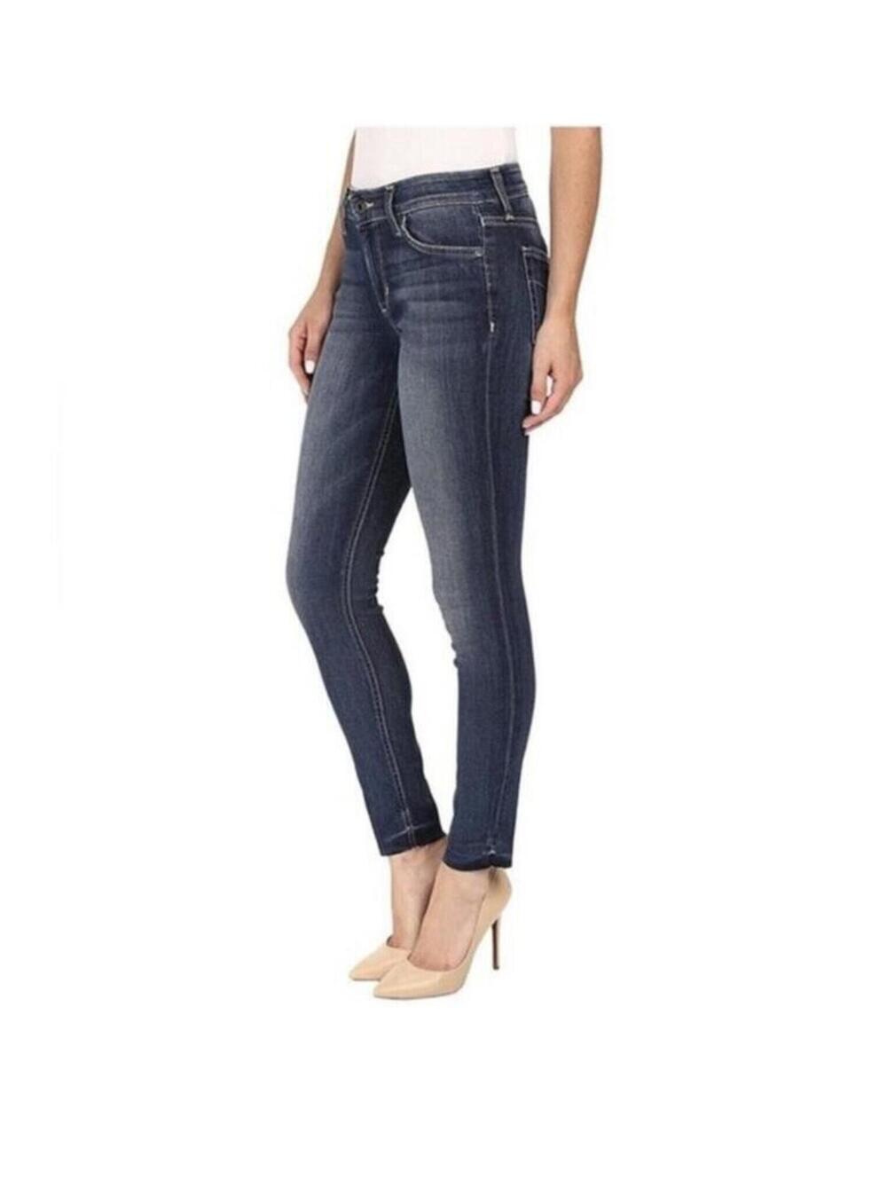 Joe’s Jeans Icon Ankle Skinny Jeans W24 Mid Rise Stretch Denim NWT